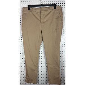 Lacoste khaki pants size 42 measures as size 40